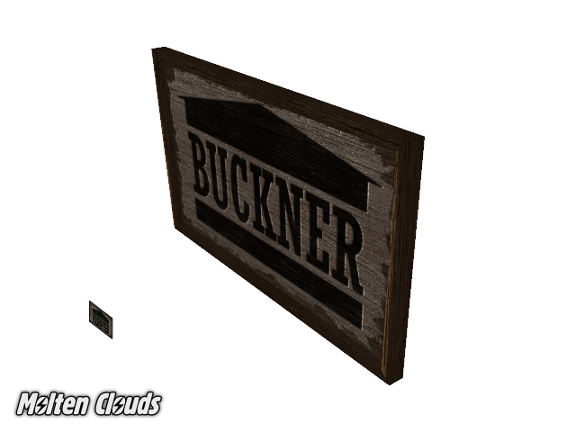 Вывеска "Бакнер" ("Buckner" sign)