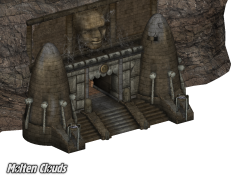 Вход в Храм Испытаний (Temple of Trials entrance)