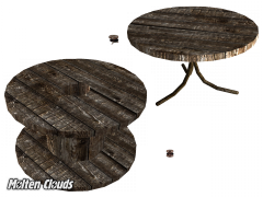 Самодельные столы (Junk tables)