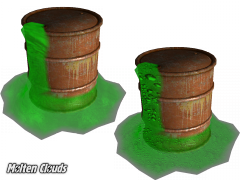 Бочки с химикатами (Toxic waste barrels)