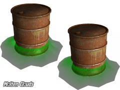 Бочки с химикатами (Toxic waste barrels)