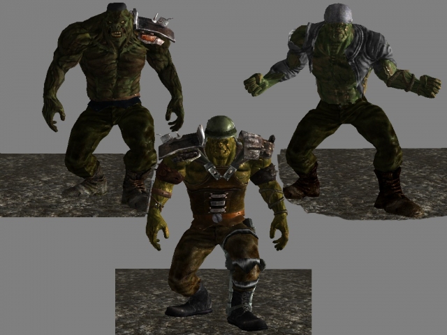 Супермутанты (Supermutants). Супермутанты (Supermutants).