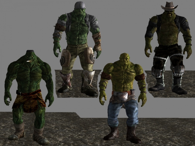 Супермутанты (Supermutants). Супермутанты (Supermutants).