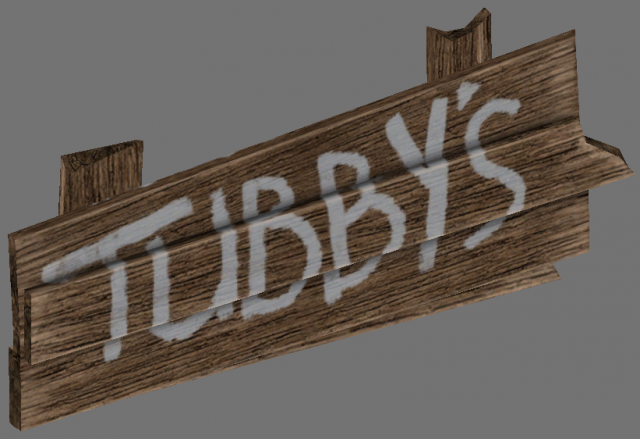 Вывеска Табби (Tubby's sign) Вывеска Табби (Tubby's sign)