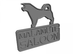 Вывеска салуна (Saloon sign)