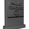 Вывеска зала конгресса (Hall of congress sign)