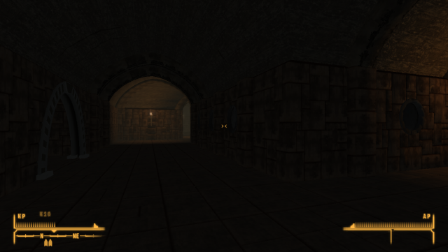 Произвольный снимок Храма в процессе (Temple of Trials WIP)