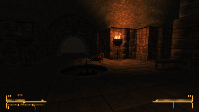 Произвольный снимок Храма в процессе (Temple of Trials WIP)