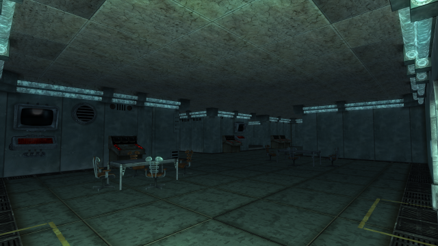Убежище 13, третий уровень: Коридоры (Vault 13, 3rd level: Сorridors)