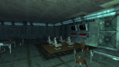 Убежище 13, третий уровень: Общая комната (Vault 13, 3rd level: Lounge)