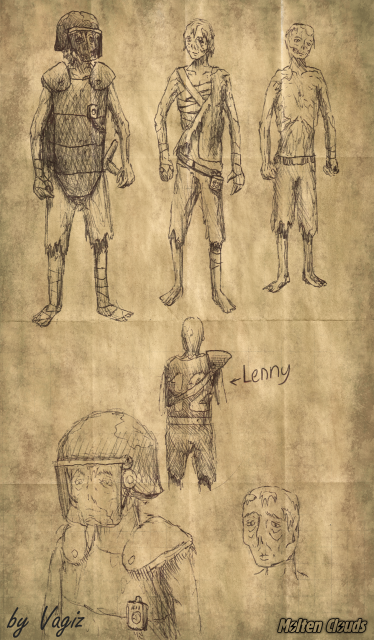 Персонажи. Гули (Characters. Ghouls)