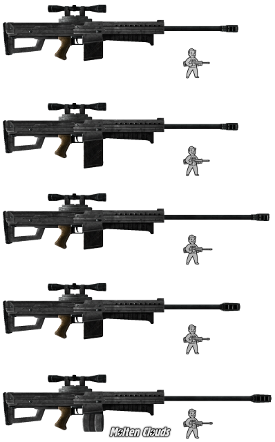 Снайперский пулемёт (Sniper machinegun) Снайперский пулемёт (Sniper machinegun)