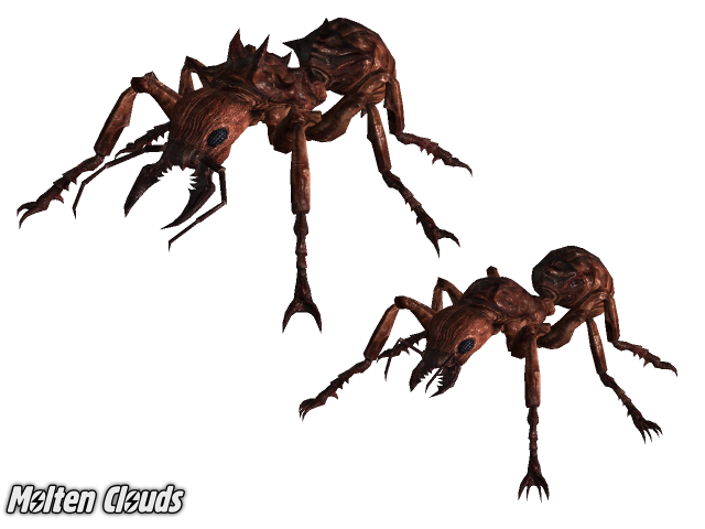 Муравей солдат и рабочий. Разновидность 3 (Giant ant soldier & worker. Variation 3) Муравей солдат и рабочий. Разновидность 3 (Giant ant soldier & worker. Variation 3)