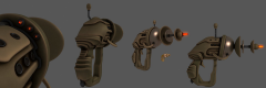 Бластер пришельцев в процессе (Alien Blaster wip)