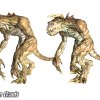Коготь смерти детёныш и молодой (Baby deathclaw and young)